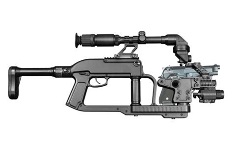 拐弯枪 自由变线射击观瞄系统